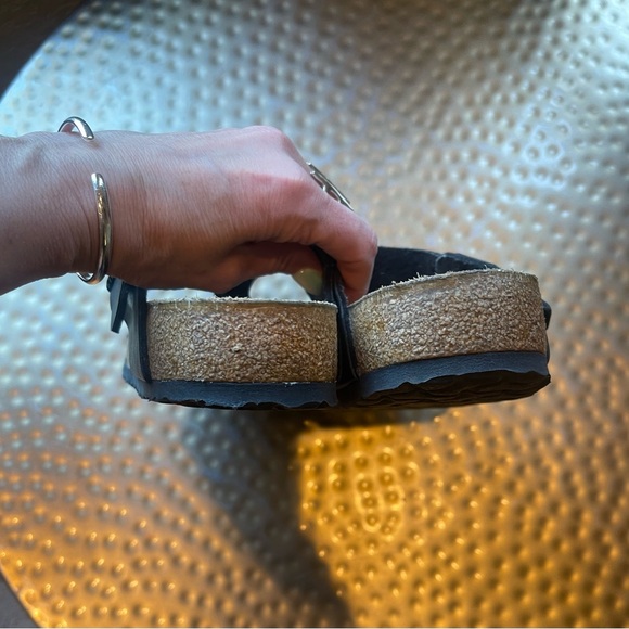 Birkenstock Black Gizeh Sandals 38 - Picture 5 of 10